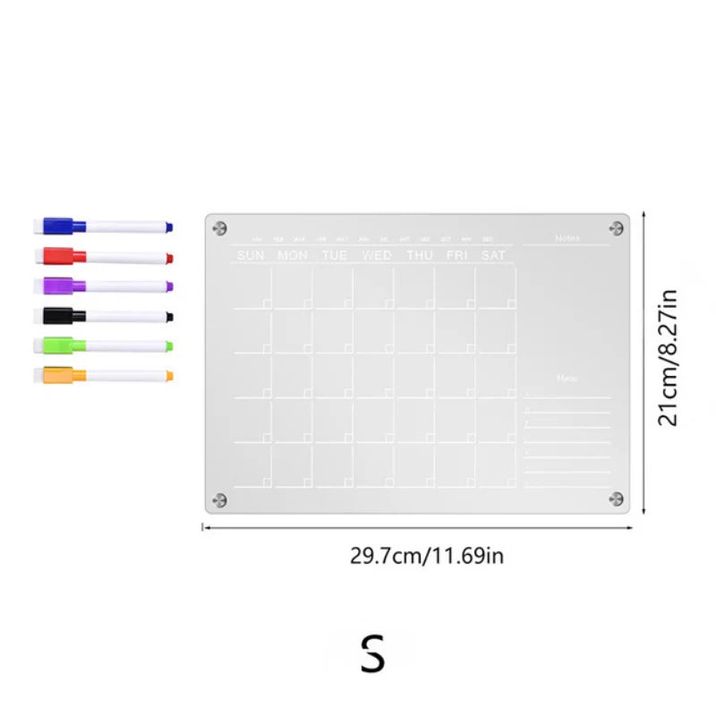 Fridge Magnet Sticker Board Planner